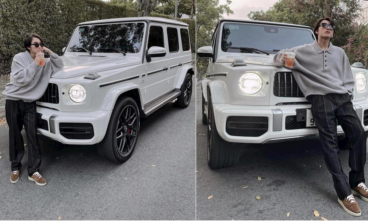 Sơn Tùng là một trong những sao Việt chi mạnh tay để sở hữu Mercedes-G63. 