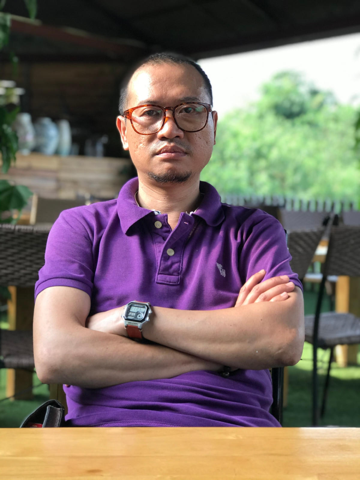 Ca sĩ Lê Tiến Đạt.