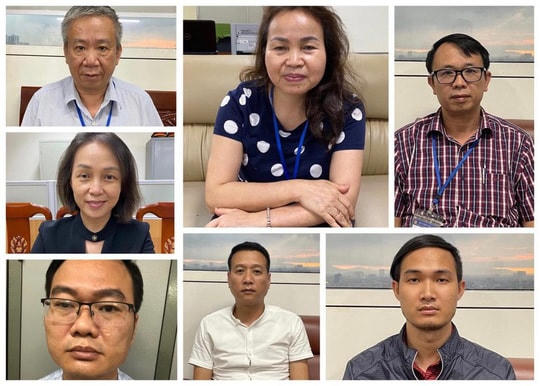 Nhiều nguyên lãnh đạo, cán bộ Bệnh viện Tim Hà Nội bị khởi tố. Ảnh: BCA.