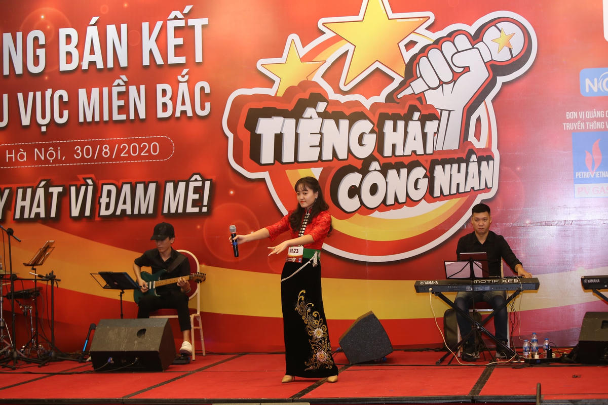 Một tiết mục ở vòng Bán kết. Ảnh: Diệu Vy.