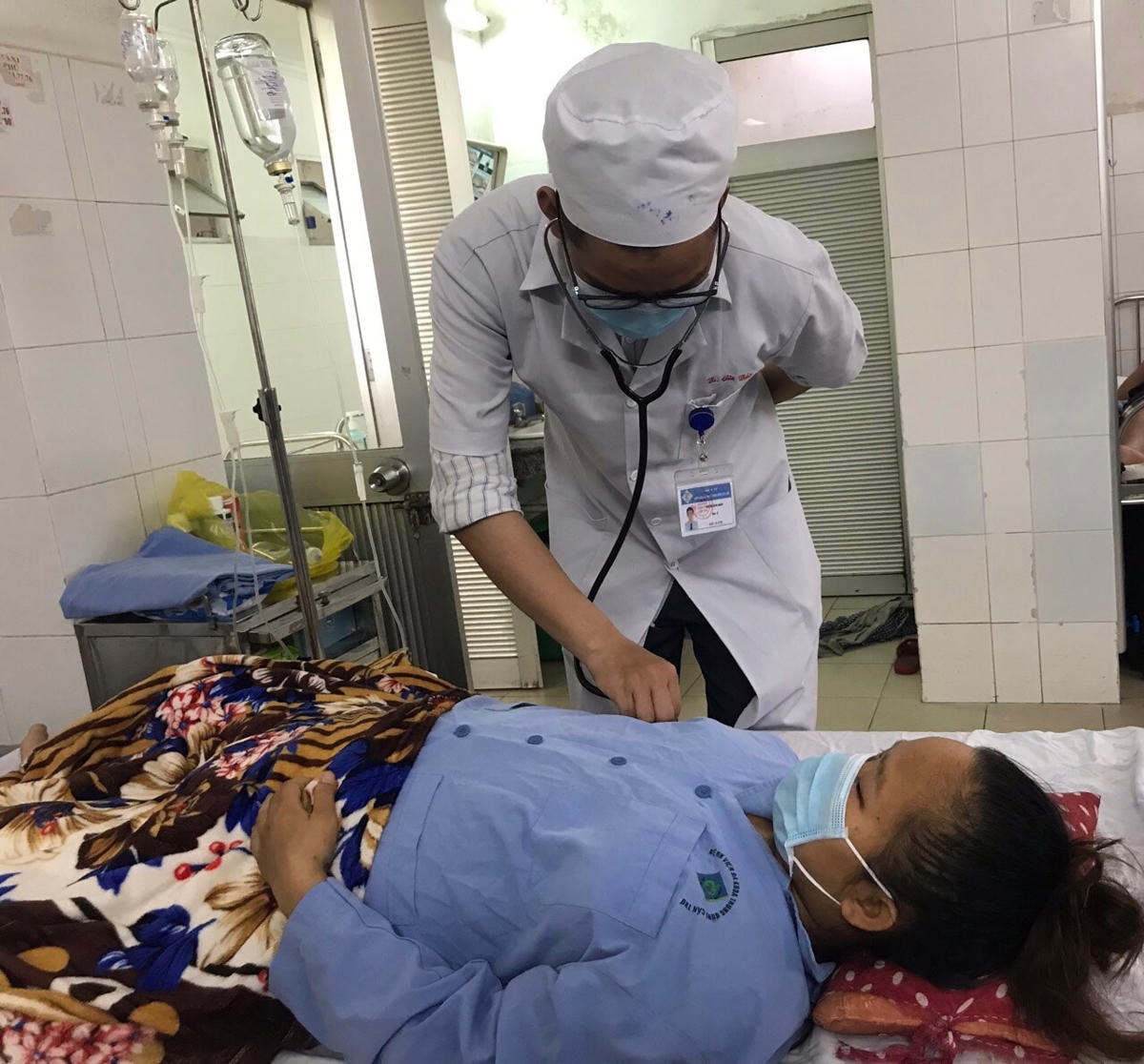 Sức khoẻ của sản phụ K. đã ổn định và sẽ xuất viện trong vài ngày tới. 