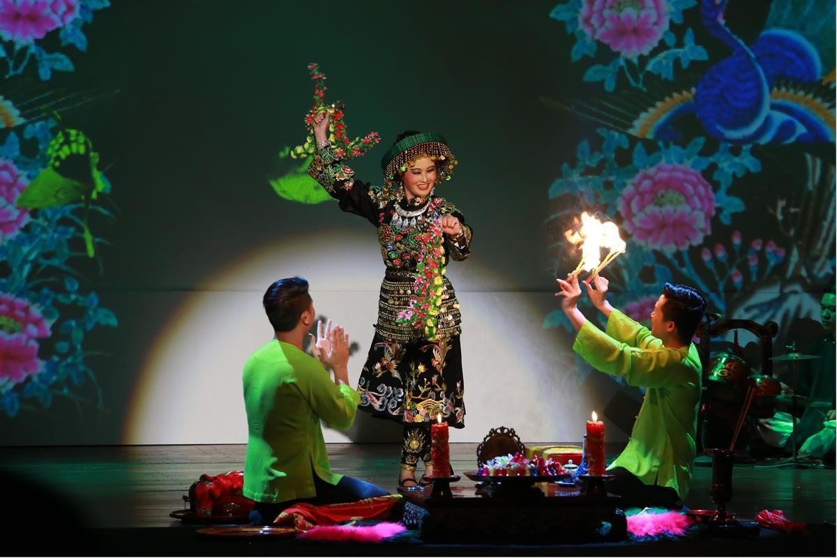 Vở diễn Tứ phủ.