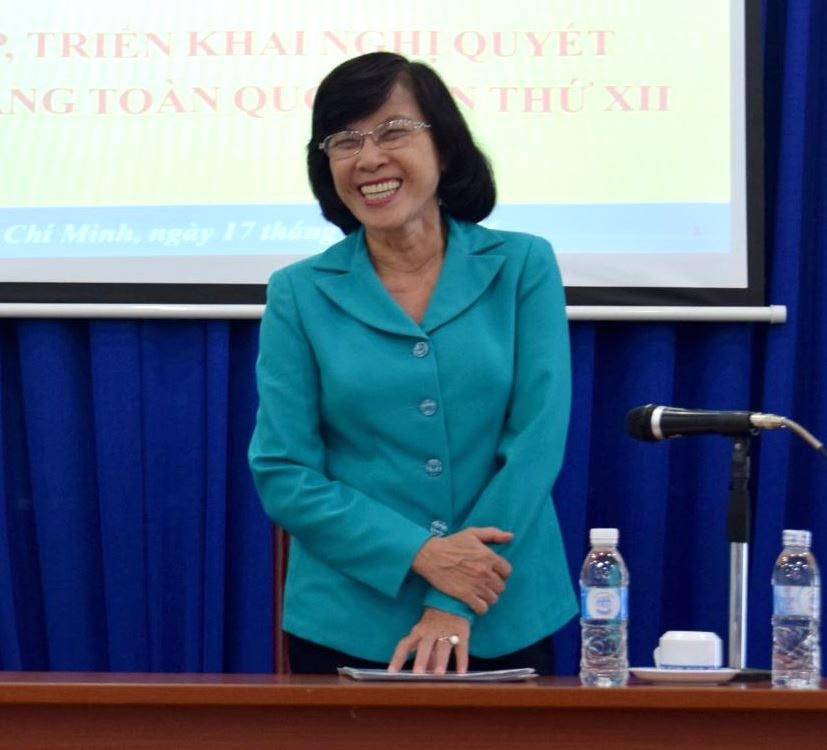 Nguyên Chủ tịch HĐND TP HCM Phạm Phương Thảo.