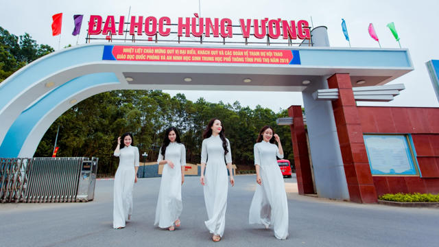 Đại học Hùng Vương có cơ sở vật chất và trang thiết bị đào tạo hiện đại đang hướng đến là “đại học vệ tinh” của ĐH Quốc gia HN.