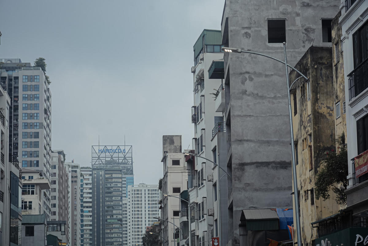 100% hệ thống chiếu sáng đã được hoàn thành, đang được chạy thử nghiệm.
