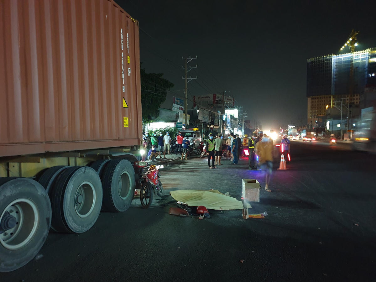 Hiện trường vụ tai nạn. Ảnh: TL.