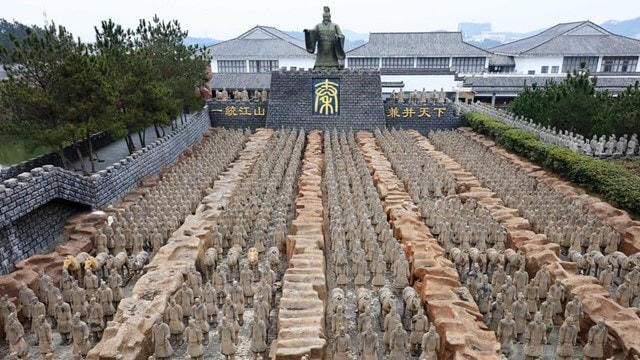 Lăng mộ Tần Thủy Hoàng nằm ở tỉnh Tây An (Trung Quốc). Ảnh News NPR.