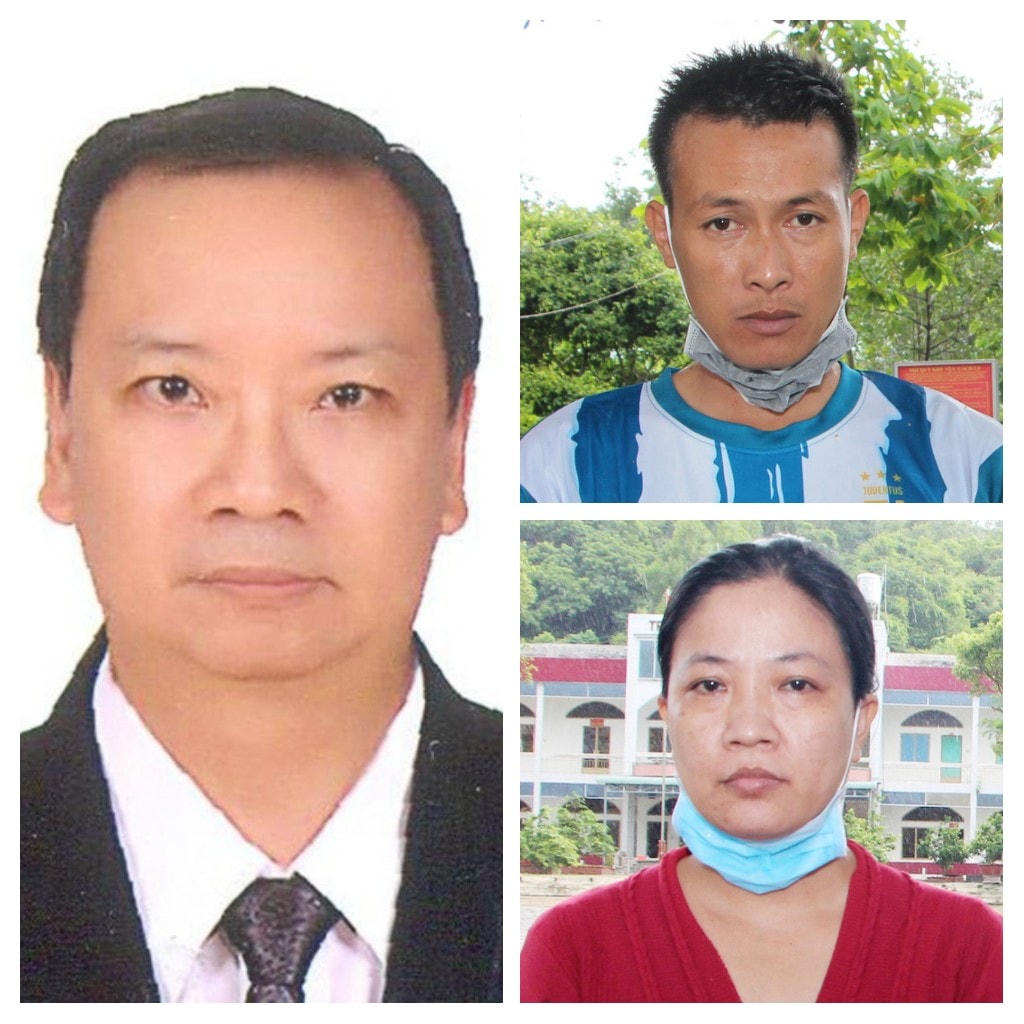 Các bị can: Phấn, Liêm, Lộc bị khởi tố về hành vi "Vận chuyển trái phép tiền tệ qua biên giới".