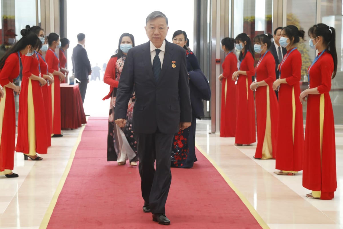 Bộ trưởng Bộ Công an Tô Lâm.
