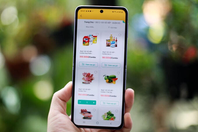Giao diện ứng dụng BipBip. Ảnh: Khương Nha.