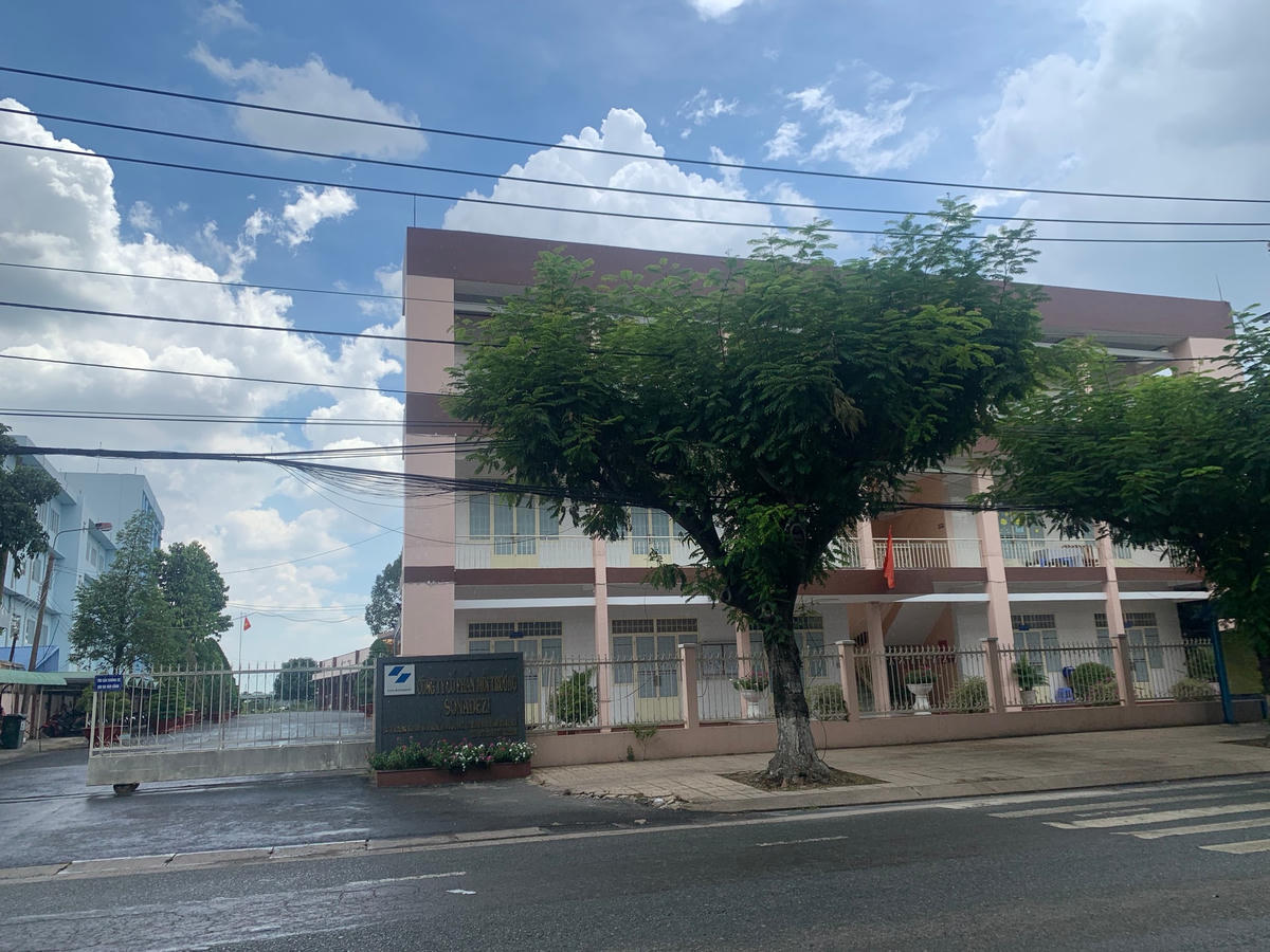 Trụ sở Công ty CP môi trường Sonadezi.