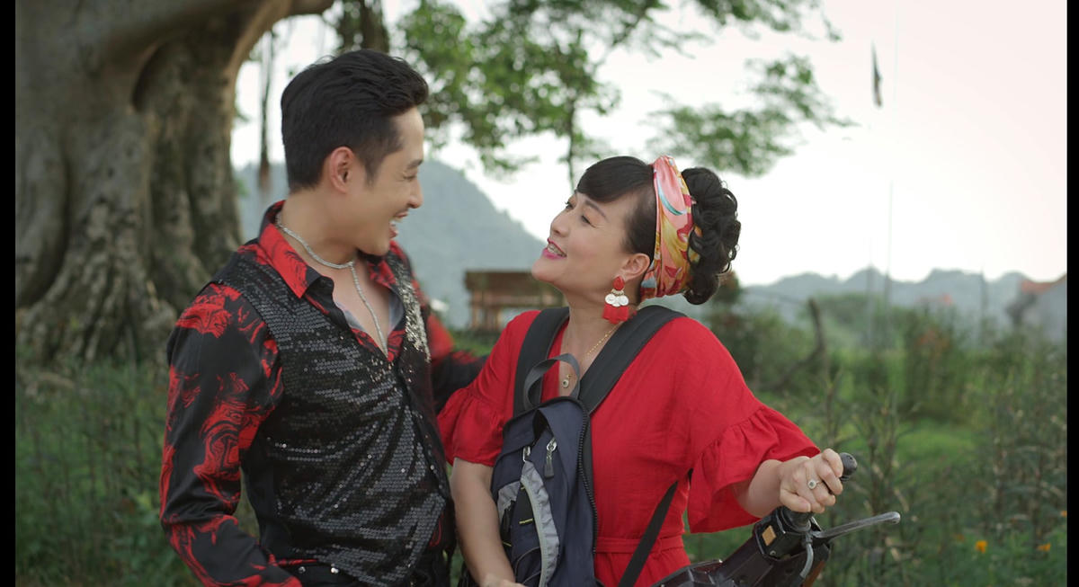 Một cảnh trong phim truyền hình “Hướng Dương ngược nắng”.