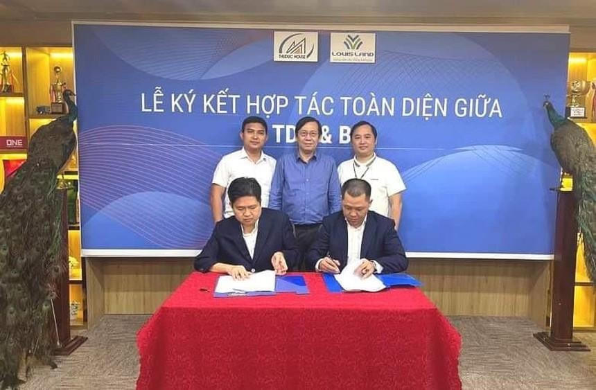 Hình ảnh buổi ký kết hợp tác chiến lược nhằm triển khai hợp tác phát triển các dự án của TDH và BII.
