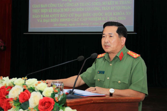 Đại tá Đinh Văn Nơi vẫn tiếp tục làm Giám đốc Công an tỉnh An Giang.