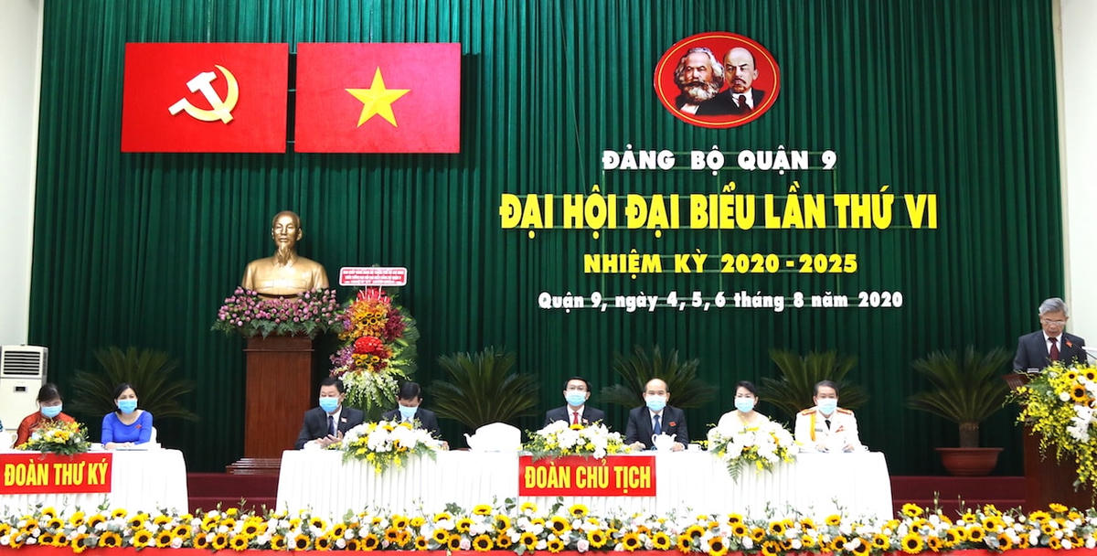 Đại hội đại biểu quận 9 nhiệm kỳ 2020-2025.