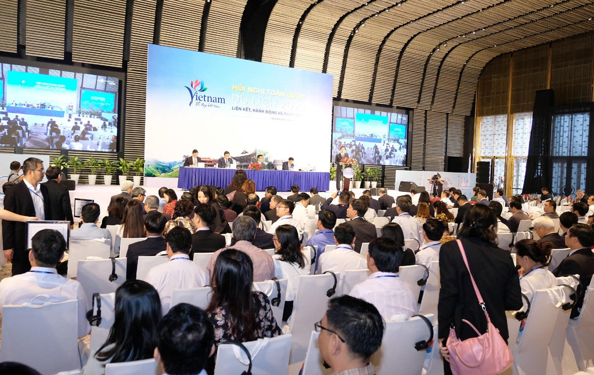 Quang cảnh Hội nghị toàn quốc về Du lịch năm 2020.