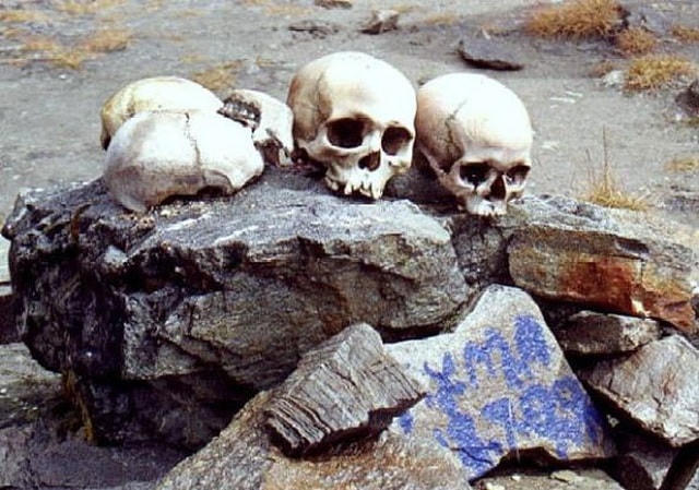 Nhiều bộ hài cốt vẫn trong điều kiện bảo quản tốt.  