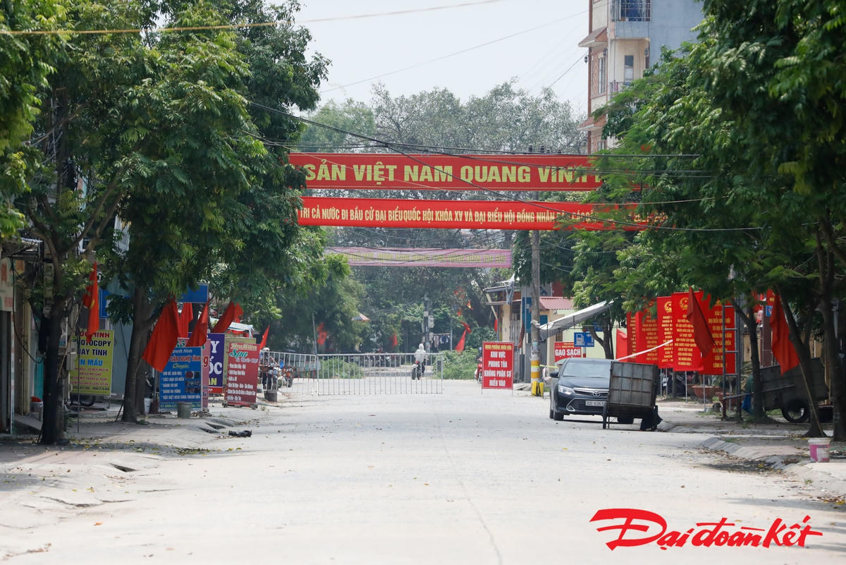 [Ảnh] Hưng Yên: Thị xã Mỹ Hào trong những ngày chống dịch 