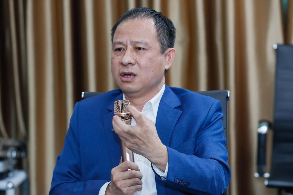 Ông Nguyễn Công Hùng phát biểu tại Tọa đàm. Ảnh: Quang Vinh.