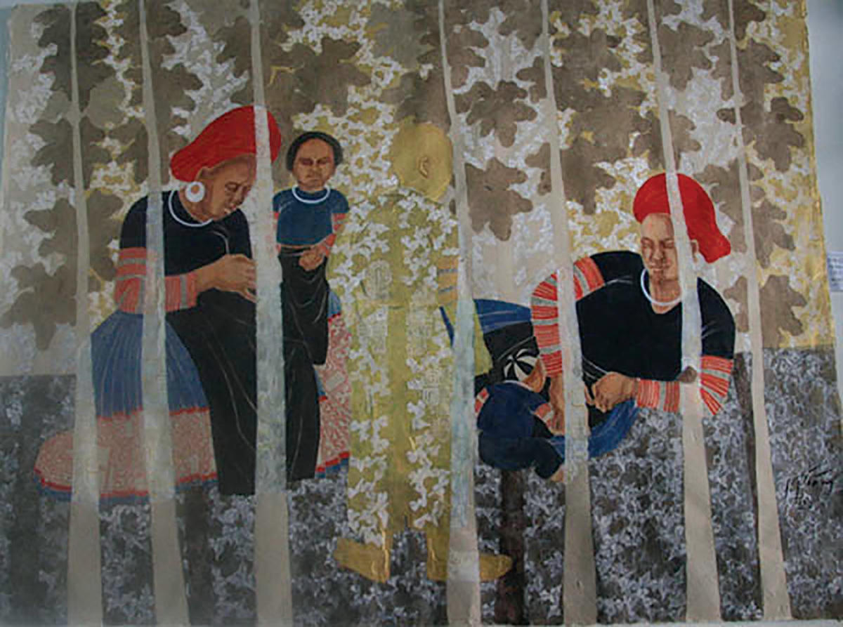 Tác phẩm “Trong rừng”.