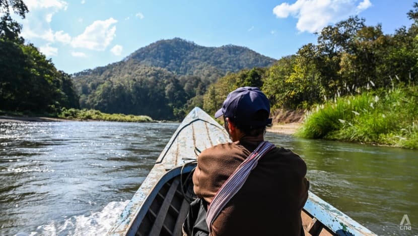  Chỉ một số ít gia đình Karen sống dọc theo dòng sông Yuam. Ảnh: CNA.