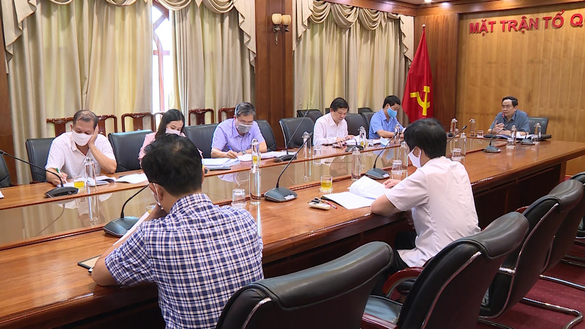 Quang cảnh cuộc họp. Ảnh: Thế Quảng.