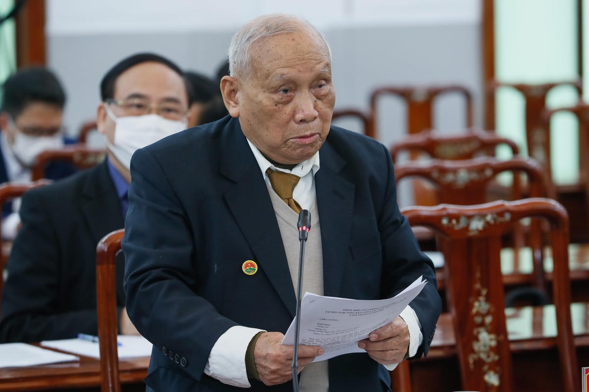 Ông Võ Sở phát biểu tại Hội nghị.