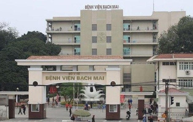 Bệnh viện Bạch Mai.