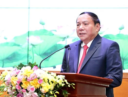 Ông Nguyễn Văn Hùng, Bộ trưởng Bộ Văn hóa, Thể thao và Du lịch. 