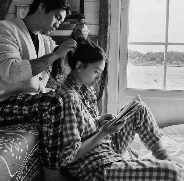 Huy Trần ân cần chăm sóc Ngô Thanh Vân. 