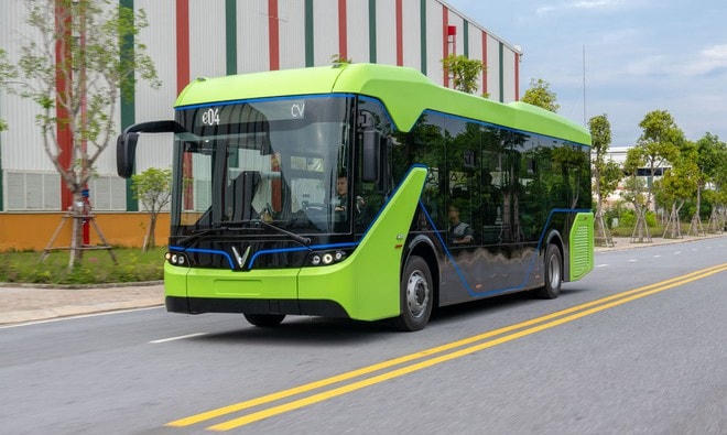 Hà Nội sẽ có thêm tuyến xe buýt điện thứ 4 (E02) từ Hào Nam đến Ocean Park vào giữa tháng 3.