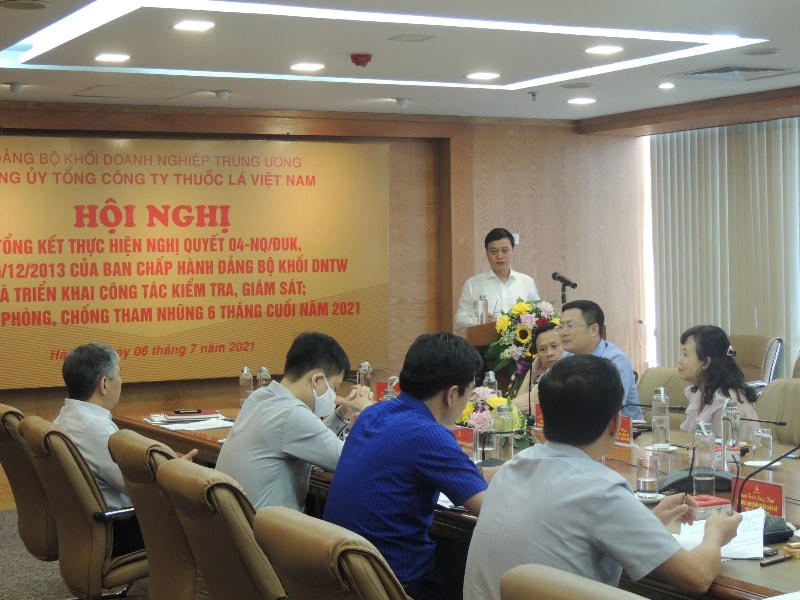 Đảng bộ Tổng công ty Thuốc lá Việt Nam phát huy vai trò hạt nhân lãnh đạo toàn diện