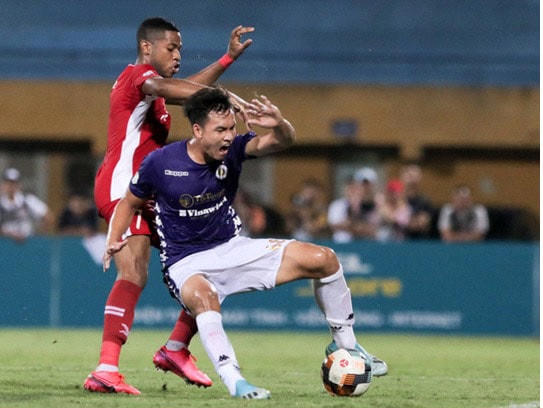 Viettel và Hà Nội chia điểm tại vòng 8 V.League 2020 (Ảnh: Hữu Tấn).
