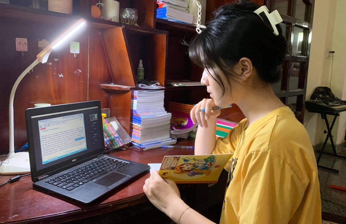 Hơn 22 triệu học sinh, sinh viên học trực tuyến. 