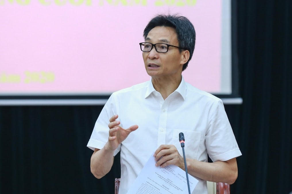 Phó Thủ tướng Vũ Đức Đam phát biểu tại Hội nghị.