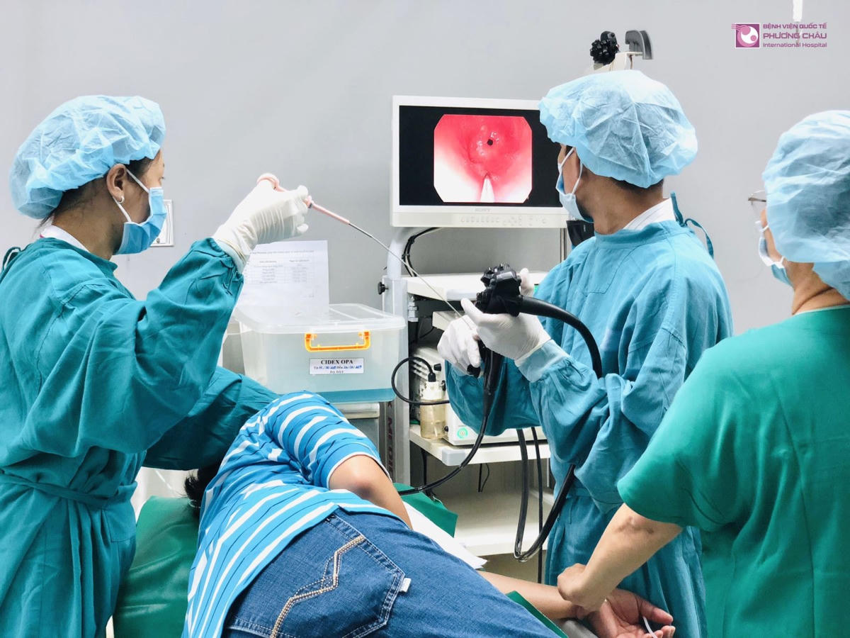 Một ca nội soi tiêu hóa.