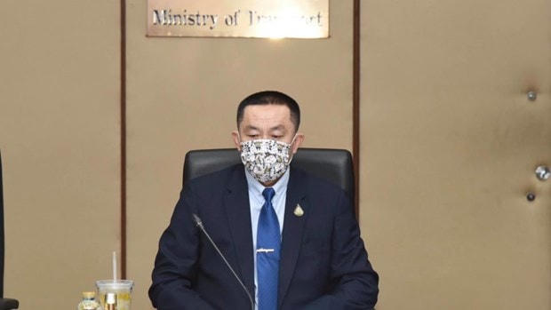 Bộ trưởng Giao thông Thái Lan Saksayam Chidchob. (Ảnh: Bộ Giao thông Thái Lan).