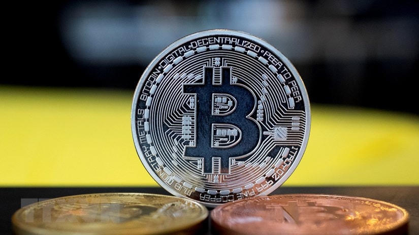Đồng bitcoin. (Nguồn: AFP/TTXVN).