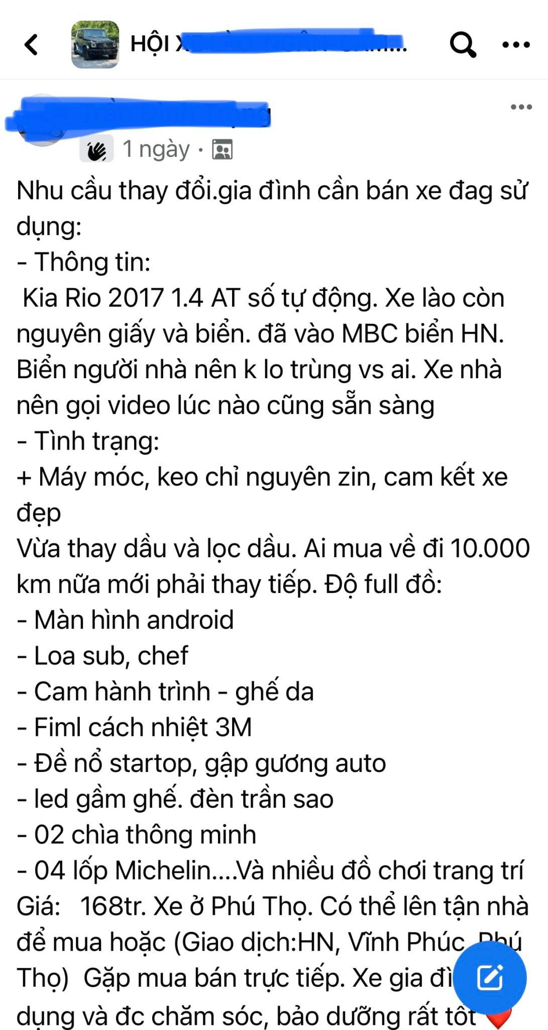 Nhiều xe ô tô giá rẻ "giật mình" được rao bán trên mạng.