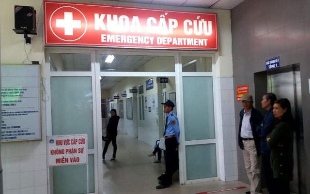 Khoa Cấp cứu - Bệnh viện đa khoa tỉnh Hải Dương, nơi BN751 đếm khám vào trưa 5/8.