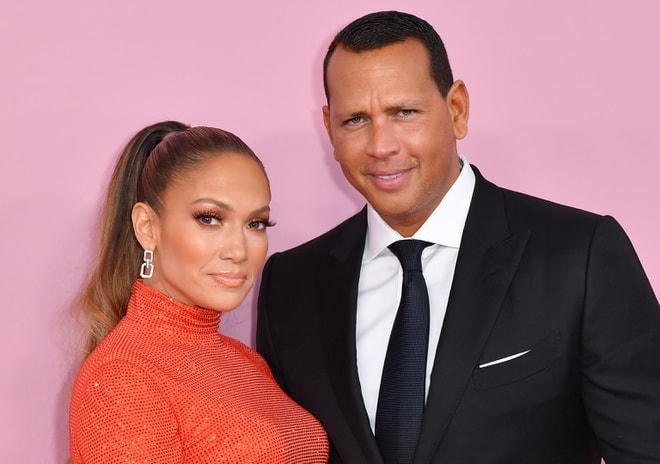 Jennifer Lopez và Alex Rodriguez.