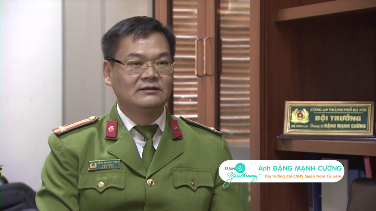 Anh Đặng Mạnh Cường, Đội trưởng Đội Cảnh sát hình sự quận Nam Từ Liêm nhớ lại khoảnh khắc chị Trâm hoảng loạn khi khai báo bị cướp xe.