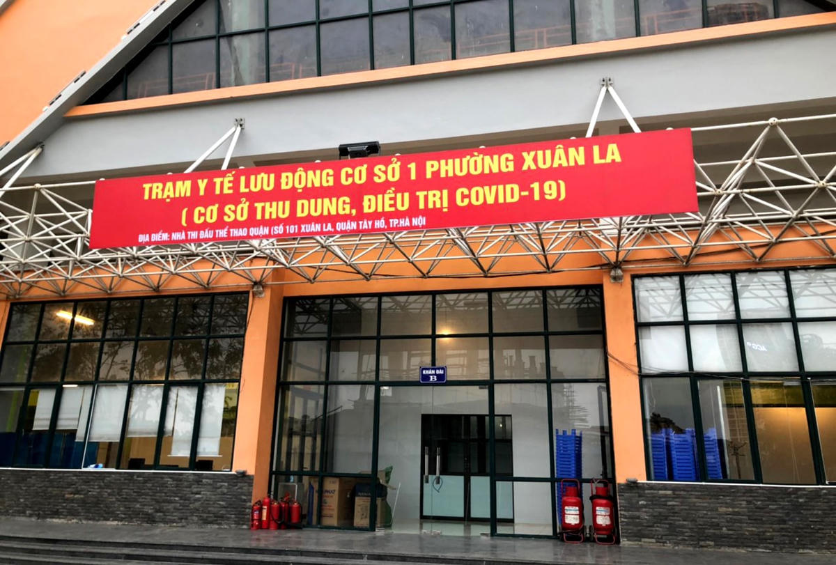 Các trạm y tế lưu động Hà Nội sẵn sàng hỗ trợ F0 điều trị tại nhà.