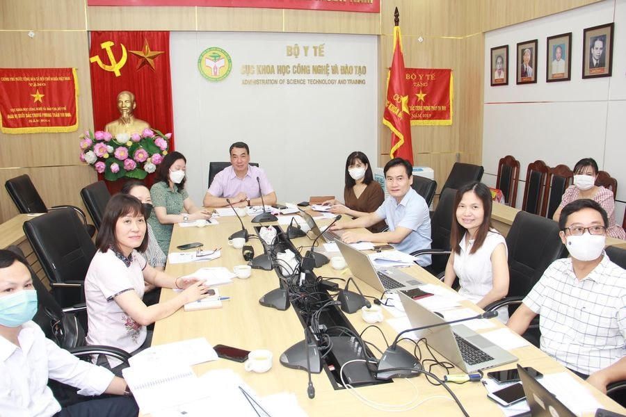 Khung cảnh cuộc họp. ẢNh: Phương Thảo