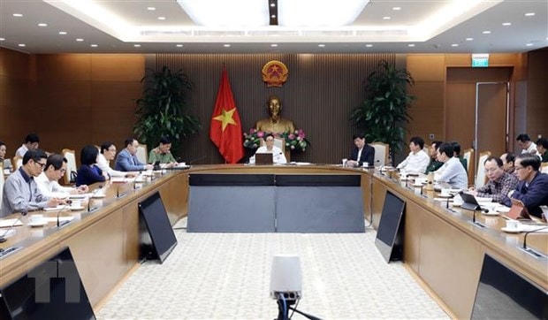Quang cảnh cuộc họp. (Ảnh: Phạm Kiên/TTXVN).
