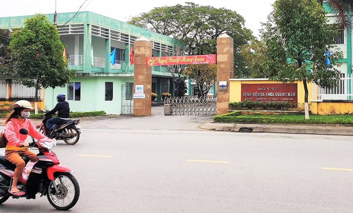 Bệnh viện Đa khoa Quảng Nam.