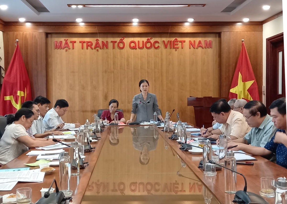 Phó Chủ tịch Trương Thị Ngọc Ánh phát biểu tại Hội nghị.