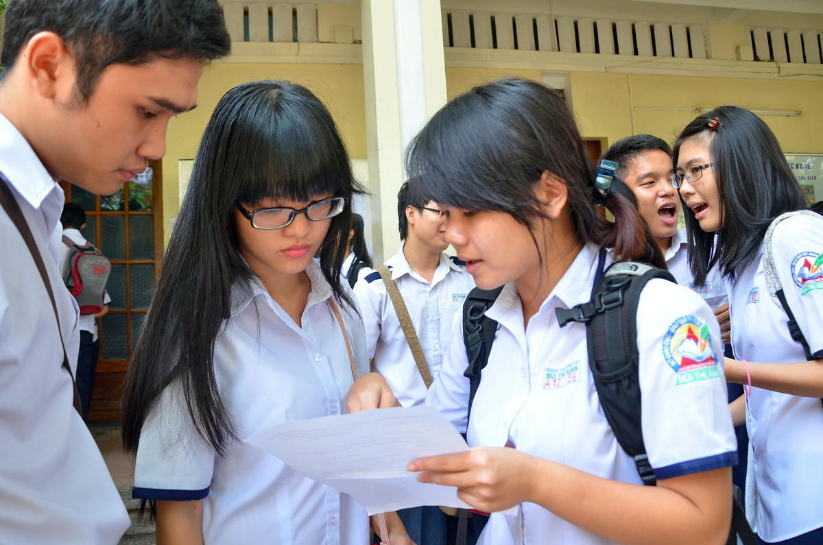 Thí sinh dự tuyển vào lớp 10 THPT . Ảnh minh họa.