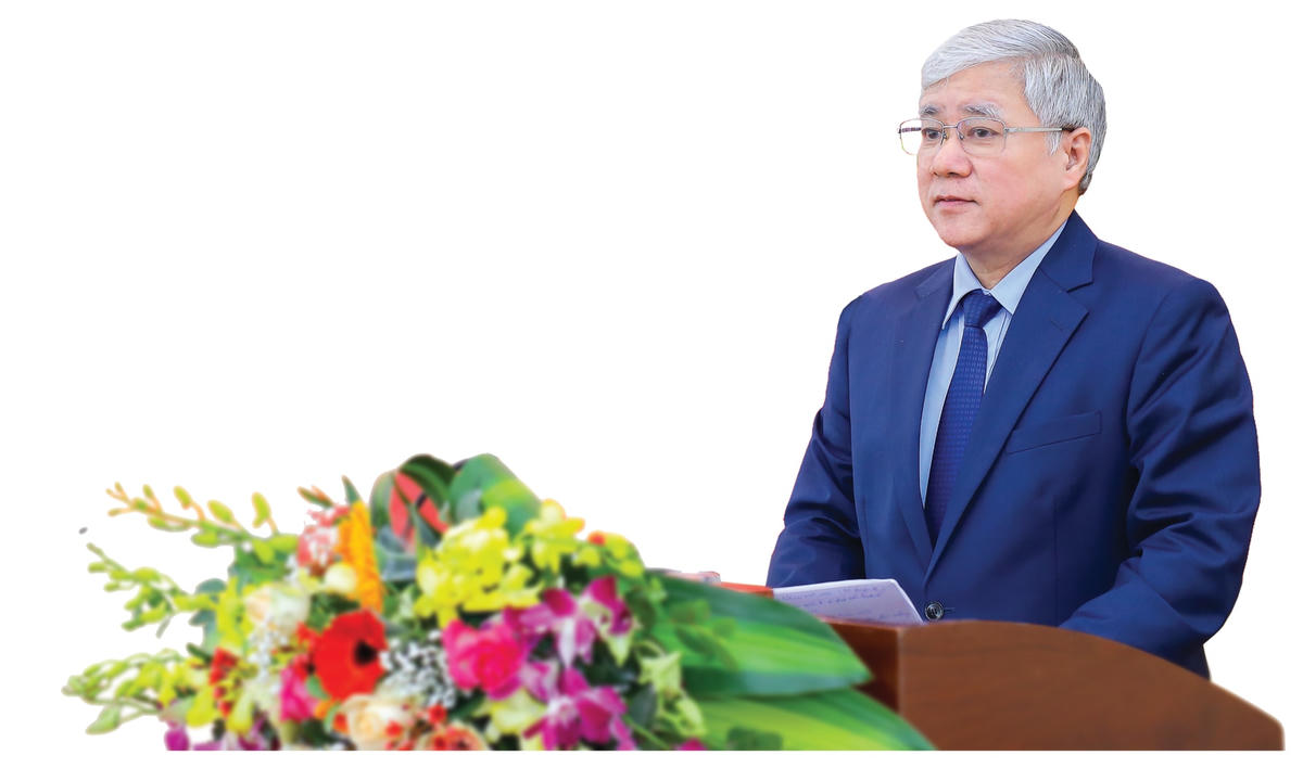 Bí thư Trung ương Đảng, Chủ tịch UBTƯ MTTQ Việt Nam Đỗ Văn Chiến.