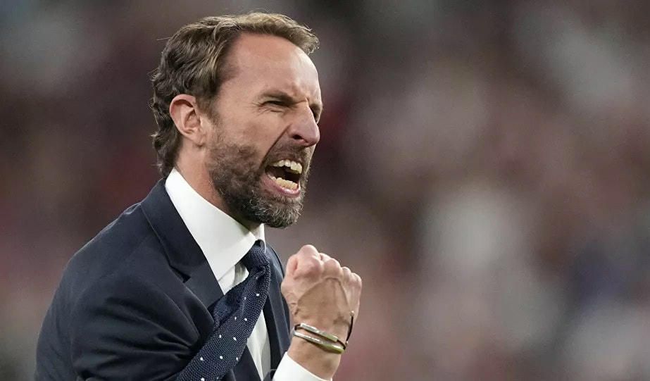 HLV Đội tuyển Anh Gareth Southgate nhắc đến tinh thần kiên cường của người dân Anh trước trận đấu quan trọng. Ảnh: AFP.